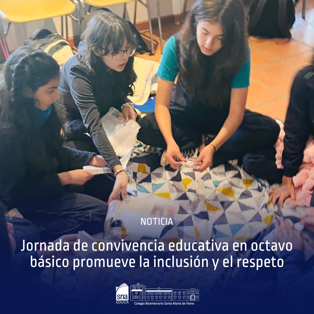 Jornada de convivencia escolar en 8 básico promueve la inclusión y el ...